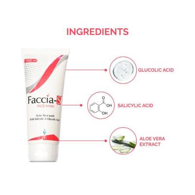Faccia-S Facewash 100 ml - Face Washes