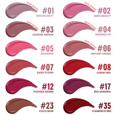 Charmacy Milano Stunning Longstay Liquid Lip Lipstick - Mocha Matt 01 5.6 ml - Liquid Lipsticks