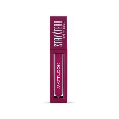 Matt Look Stayxtend Lip Mousse Enriched With Vitamin E & Non Sticky, Lively Magenta-14 4 ml - Liquid Lipsticks