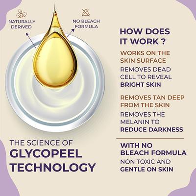 Sanfe Detan Body Cream Instalite Detan Wipe Off 1 Tone Brighter In 10 Mintues 200 gm - Intimate Hygiene