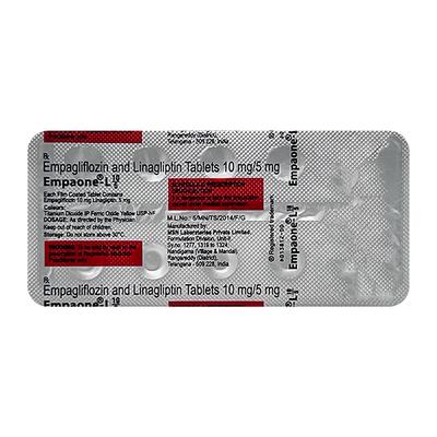 EMPAONE L 10/5 Tablet 10's - Diabetes-Ant
