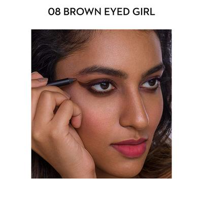 SUGAR Cosmetics Stroke Of Genius Heavy-Duty Kohl - 08 Brown Eyed Girl (Walnut Brown) 1.2 gm - Kajal & Kohls