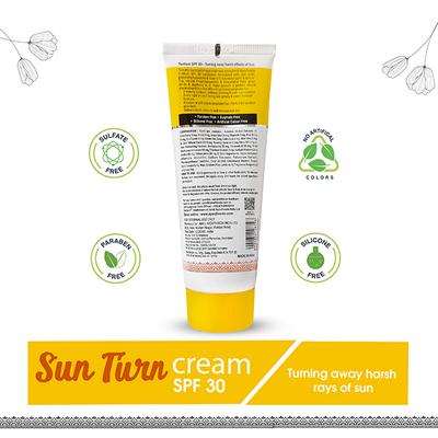 Ayouthveda Sun Turn Cream Spf 30 100 gm - Face Creams