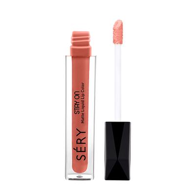 Sery Stay On Matte Liquid Lipstick Forever Nude, Brown (LSO - 05) 5 ml - Liquid Lipsticks