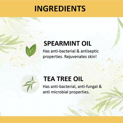 Cocomo Natural Hand Wash With Tea Tree and Spearmint Oil Safe For The Entire Family 300 ml - Baby Body Wash