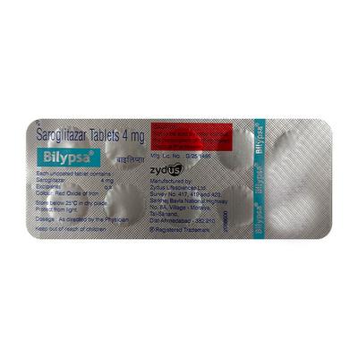 BILYPSA 4mg Tablet 10's - Diabetes-Ant
