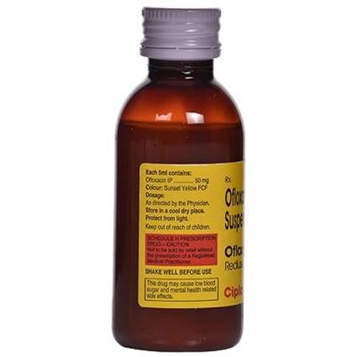 Oflox 50mg Rediuse Suspension 60ml - Bacterial Infections-Qui