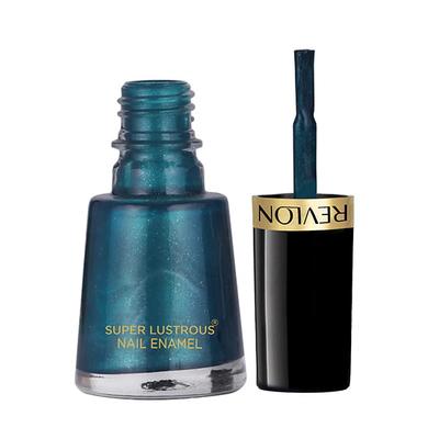 Revlon Nail Enamel - Peacock Blue 8 Ml - Nail Polish