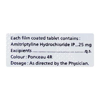 AMITIDE 25 Tablet 10's - Depression-Ant