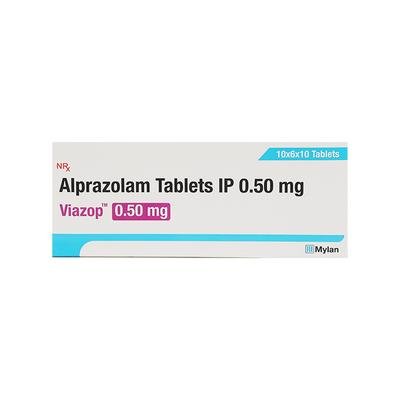 VIAZOP 0.5 Tablet 10's - Anxiety-Anx