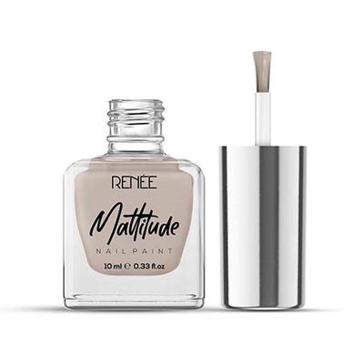 RENEE Mattitude Nail Paint - Soft Clay 10 ml - Nail Polish