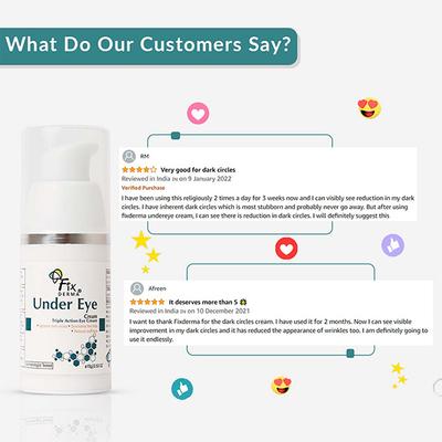 Fixderma Under Eye Cream for Dark Circles, and Diminishes Under Eye 15gm - Under Eye Creams & Serums