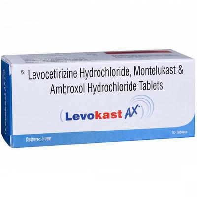 Levokast AX Tablet 10'S - Cough And Cold-Cou