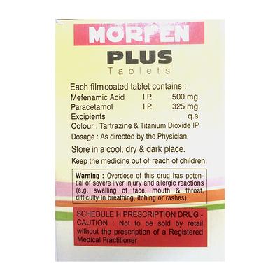 MORFEN PLUS Tablet 10's - Muscle Cramps/Spasticity-Ant