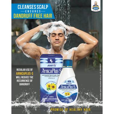 Allen Arnika Plus S Shampoo 100 ml - Personal Care (Ayush)