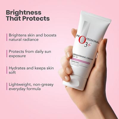 O3+ Whitening & Brightening Cream SPF 30 50 gm - Face Moisturizers