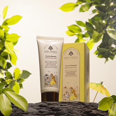 Baby Forest Surya Kawach SPF 30 Baby Sunscreen Lotion 100 gm - Creams, Lotions & Oils