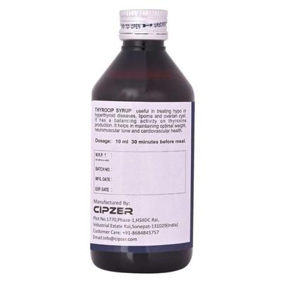 Cipzer Thyrocip Syrup 200 ml - Speciality Medicines
