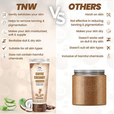 TNW - The Natural Wash Coffee Coconut Scrub 125 gm - Face Wash & Cleansers