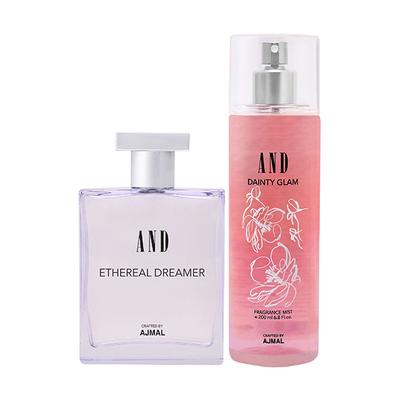 AND EtherlD EDP & DaintyG Mist Pack of 2 300 ml - Women Perfumes (Edt/Edp)