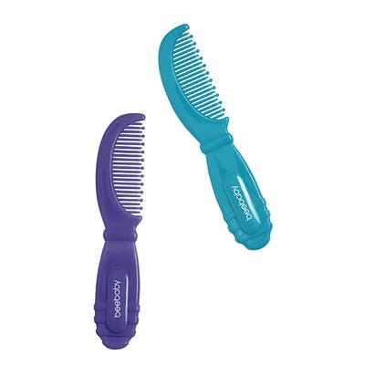 BeeBaby Round Edge Baby Comb -(Blue & violet) 0M+ 2's - Baby Skin Care