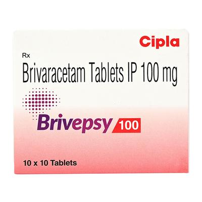BRIVEPSY 100 Tablet 10's - Epilepsy/Convulsion-Ant