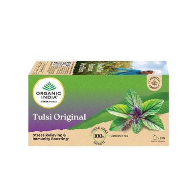 Organic India Tulsi Original Tea Bags 25's - Teas