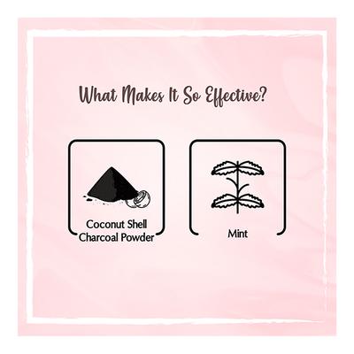 The Beauty Co. Coconut Shell Teeth Whitening Powder - Activated Charcoal 50 gm - Tooth Powder