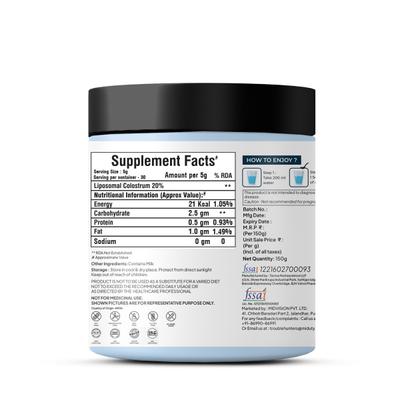 Miduty Liposomal Colostrum Powder 150 g - Digestive Health