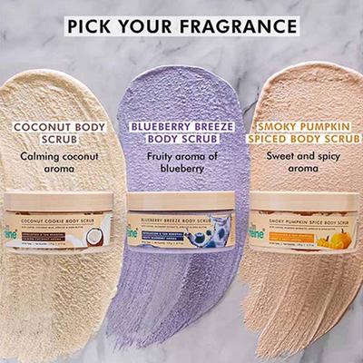 Mcaffeine Blueberry Breeze Body Scrub 175 gm - Scrubs & Exfoliants