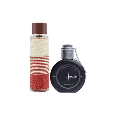 Maryaj Deuce Homme EDP Spicy Woody Perfume And Maryaj Direction East EDP Citrus Spicy Perfume 200 ml - Men Perfumes (Edt/Edp)