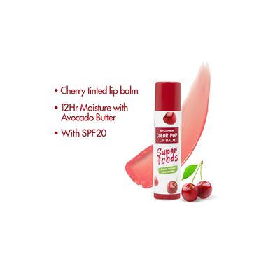 Myglamm Color Pop Lip Balm-Cherry 4.6gm - Lip Balms