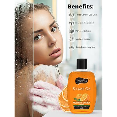 Freeskin Orange Shower Gel 400 ml - Shower Gels & Body Wash