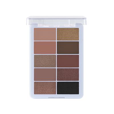Mars 10 Shade Pigmented Eyeshadow Palette - Shade 02 10 gm - Eye Shadow Palettes