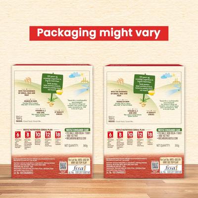 Nestle Cerelac Stage 1 (6 Months+) Powder 350 gm - Wheat Apple (Refill Pack) 1's - Nutrition Supplements