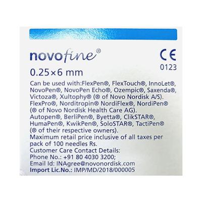 NOVOFINE 31G Needle 100's - Diabetes-Ins
