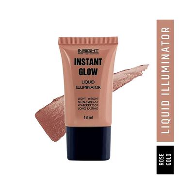 Insight Cosmetics Instant Glow Liquid Illuminator - Rose Gold 18 ml - Highlighters & Illuminators