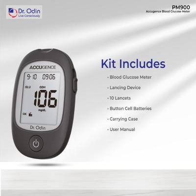 Dr. Odin Accugence Multi Monitoring System (PM 900) Black (Meter Only) 1's - Blood Glucose Monitors/Strips
