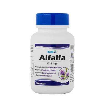 Healthvit Alfalfa Capsules 60's - Multi-Vitamins