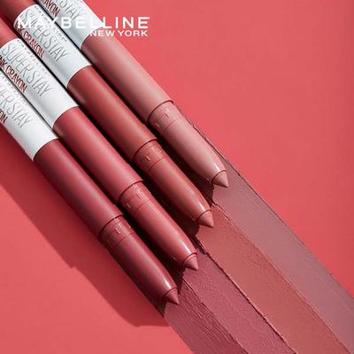 Maybelline New York Super Stay Ink Crayon Lipstick x Pinks Edition, 80 Run The World 1's - Lipsticks