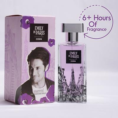 Cos-IQ Emily In Paris Merci EDP Perfume Floral Fruity Gourmand for Men 100 ml - Men Perfumes (Edt/Edp)