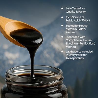 Krishna's Herbal & Ayurveda Shilajit Resin 20g - Speciality Medicines