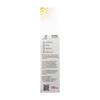 ACNE UV NEW SPF30+ PA+++ ADVANCED LIGHT PROTECTION UV+BLUE+VISIBLE+IR SUNSCREEN SILICONE Gel 30g - Sun Protectors-Oth