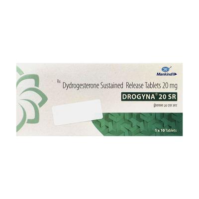 DROGYNA 20 SR Tablet 10's - Hormonal Therapy-Oes