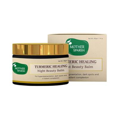 Mother Sparsh Turmeric Healing Night Beauty Balm For Dark Spots 40 gm - Night Cream