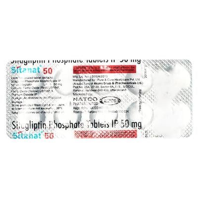 SITANAT 50 Tablet 10's - Diabetes-Ant
