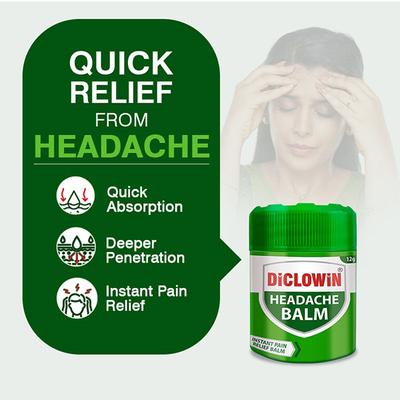 DICLOWIN HEADACHE Balm 12gm - Pain relief-Nsa
