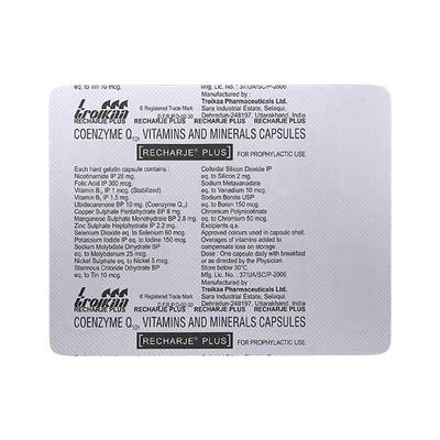 Recharje Plus Capsule 10'S - Supplements-Sup