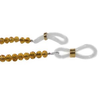 Modisch Golden Brown Crystal Sunglasses Chain (JC-13Gb) 1's - Wearables Sunglasses