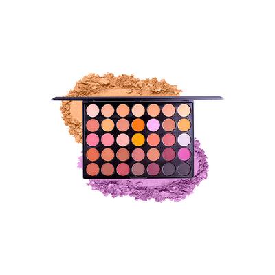 Miss Rose 35 Color Matte Professional Eyeshadow Palette 7001 - 81 NY2 53 gm - Face Palettes